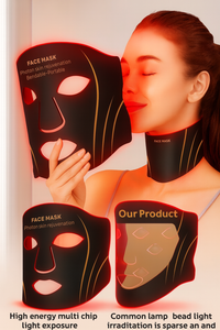 Transform Your Skin with 7-Color LED Therapy – Full Face & Neck Care