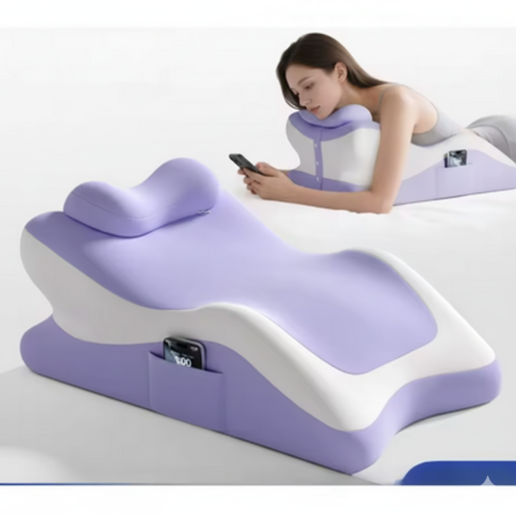 Body Support Pillow for Prone Rest, Reading & Gaming