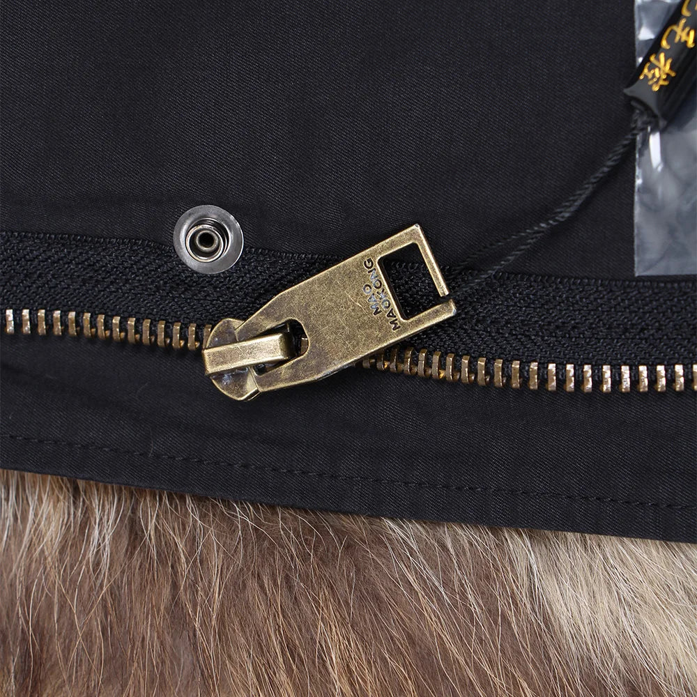 Luxurious Winter Fur Lined Jacket