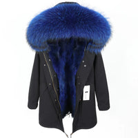 Luxurious Winter Fur Lined Jacket