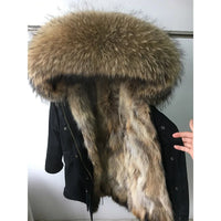 Luxurious Winter Fur Lined Jacket