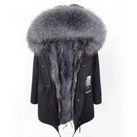 Luxurious Winter Fur Lined Jacket