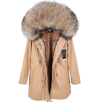Luxurious Winter Fur Lined Jacket