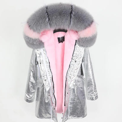 Luxurious Winter Fur Lined Jacket