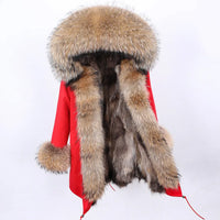 Luxurious Winter Fur Lined Jacket