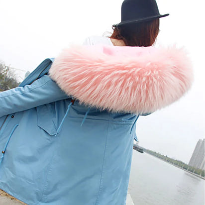 Luxurious Winter Fur Lined Jacket