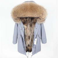 Luxurious Winter Fur Lined Jacket