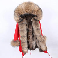 Luxurious Winter Fur Lined Jacket