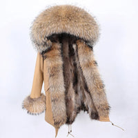 Luxurious Winter Fur Lined Jacket