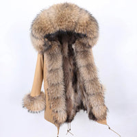 Luxurious Winter Fur Lined Jacket