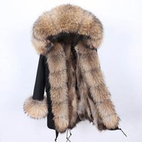 Luxurious Winter Fur Lined Jacket