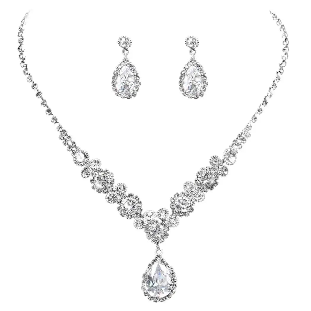 Radiant Moissanite Elegance Jewelry Set™
