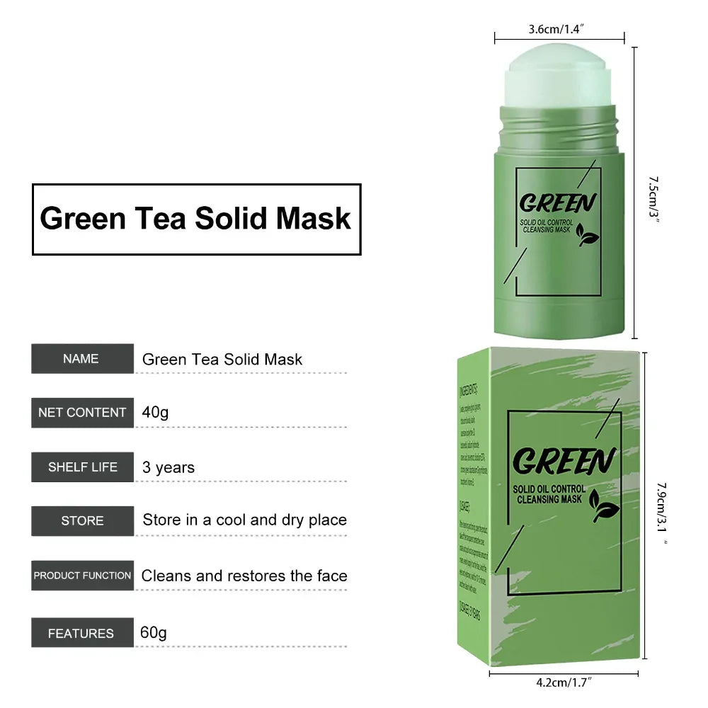 Radiant Green Tea Solid Cleansing Face Mask Stick™