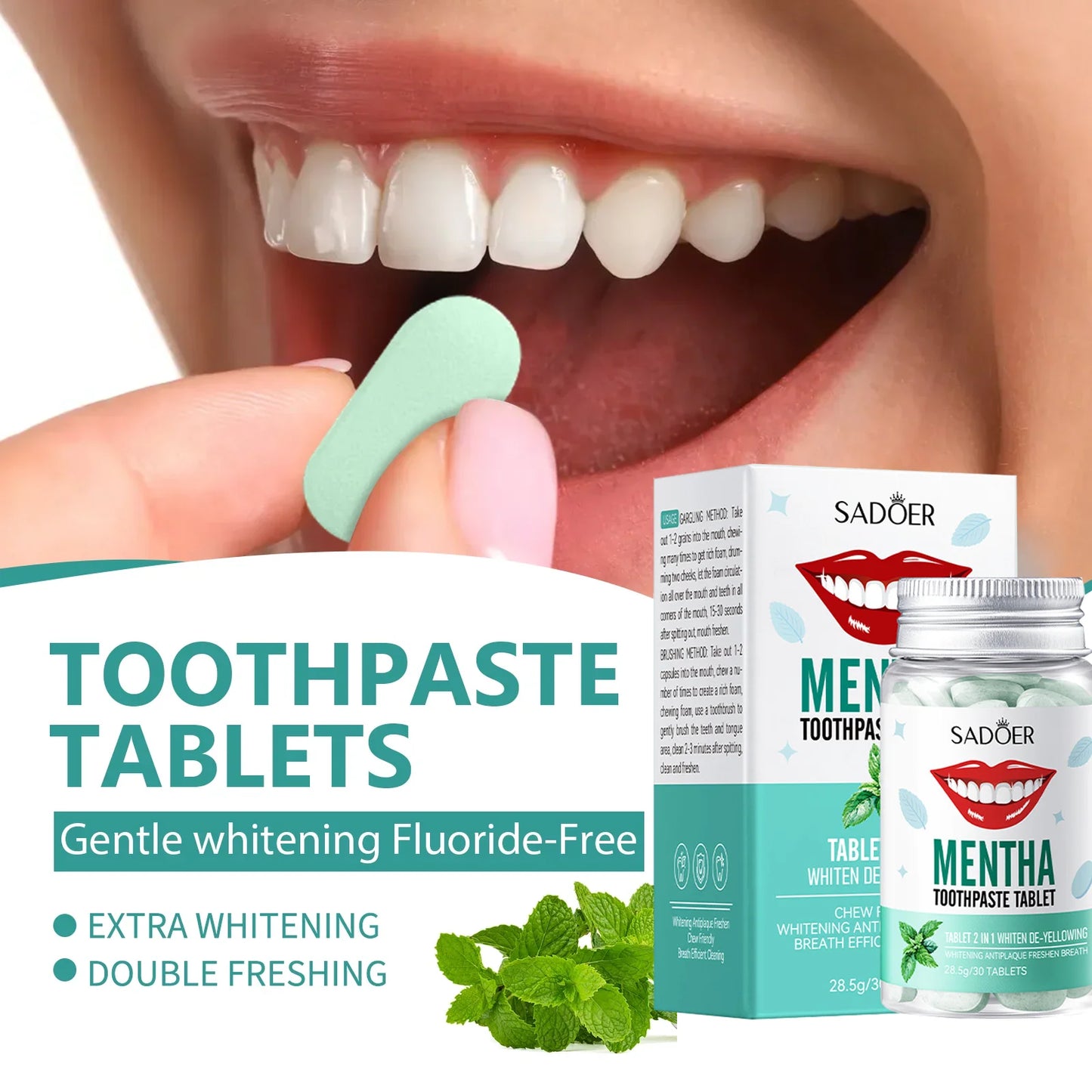 Mint Fresh Toothpaste Tablets™