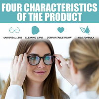 No. 1 Premium Lens Cleaner & Scratch-Repair Spray – Crystal Clear Vision for Eyeglasses & Sunglasses