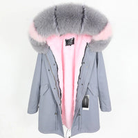Luxurious Winter Fur Lined Jacket