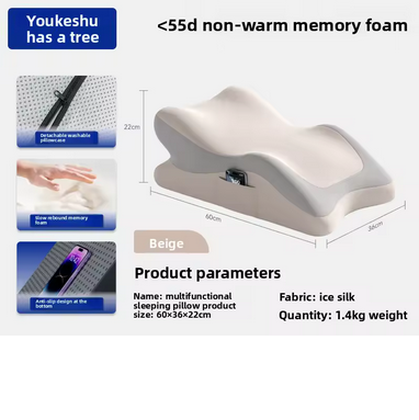 Body Support Pillow for Prone Rest, Reading & Gaming