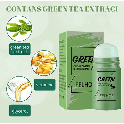 Radiant Green Tea Solid Cleansing Face Mask Stick™