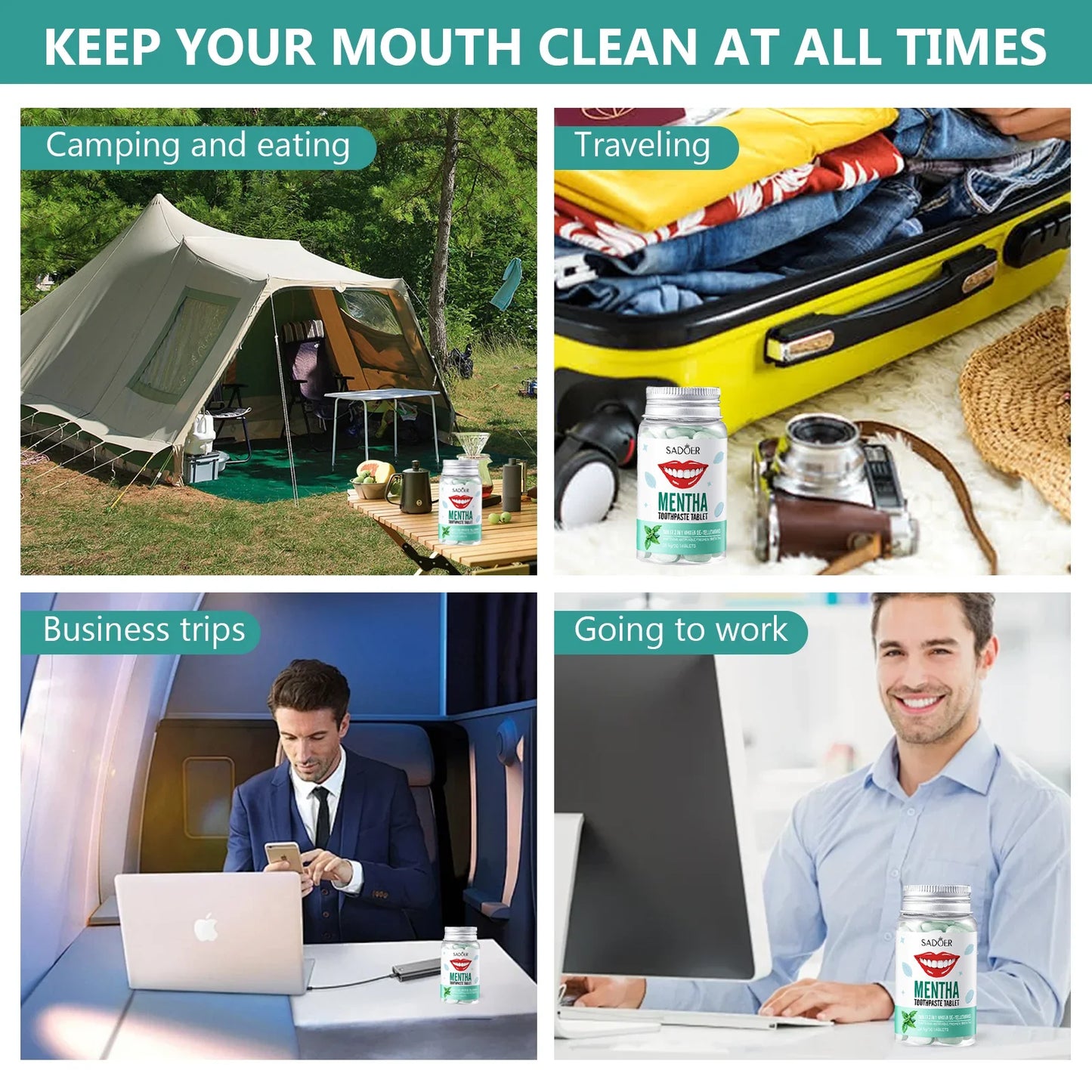 Mint Fresh Toothpaste Tablets™