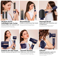 7-in-1 Shark® FlexFusion™ Straight – Luxury Multi-Styler with Air Straightening Salon Styler™