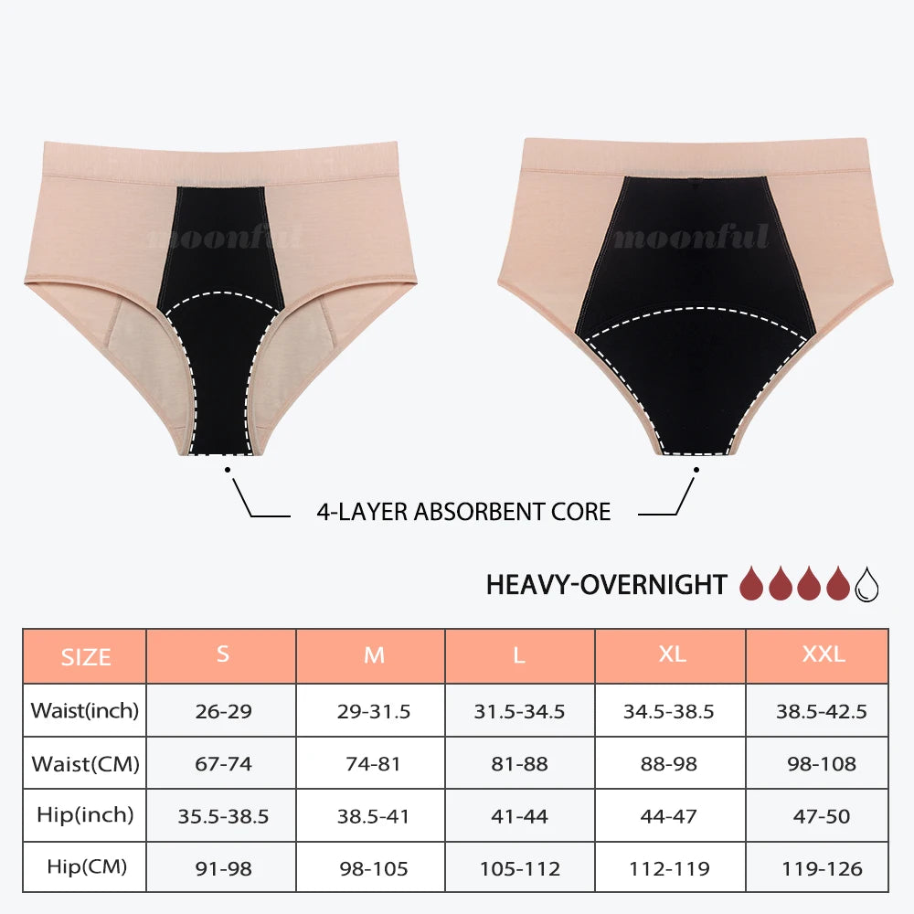 High-Waisted Leak-Proof Period Panties