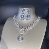Radiant Moissanite Elegance Jewelry Set™
