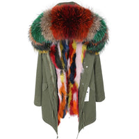 Luxurious Winter Fur Lined Jacket