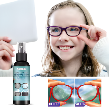 No. 1 Premium Lens Cleaner & Scratch-Repair Spray – Crystal Clear Vision for Eyeglasses & Sunglasses