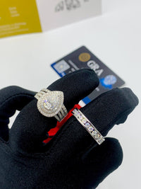 Radiant Moissanite Elegance Jewelry Set™